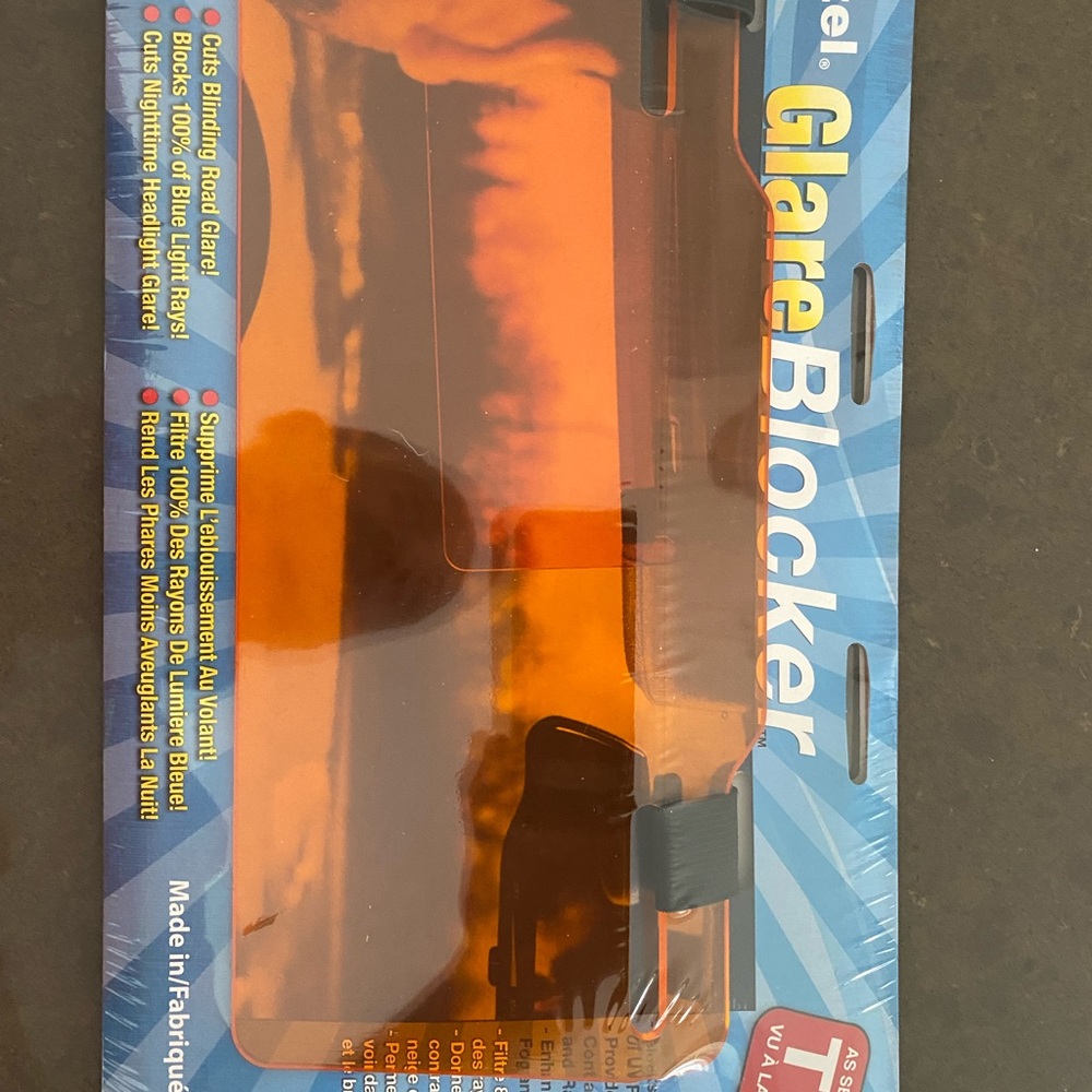 - Rare mint NIP k-tel car visor glare blocker